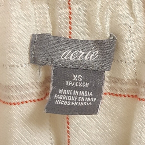 Aerie Silver Sparkle Ruffle Collar Shirt - Picture 4 of 4